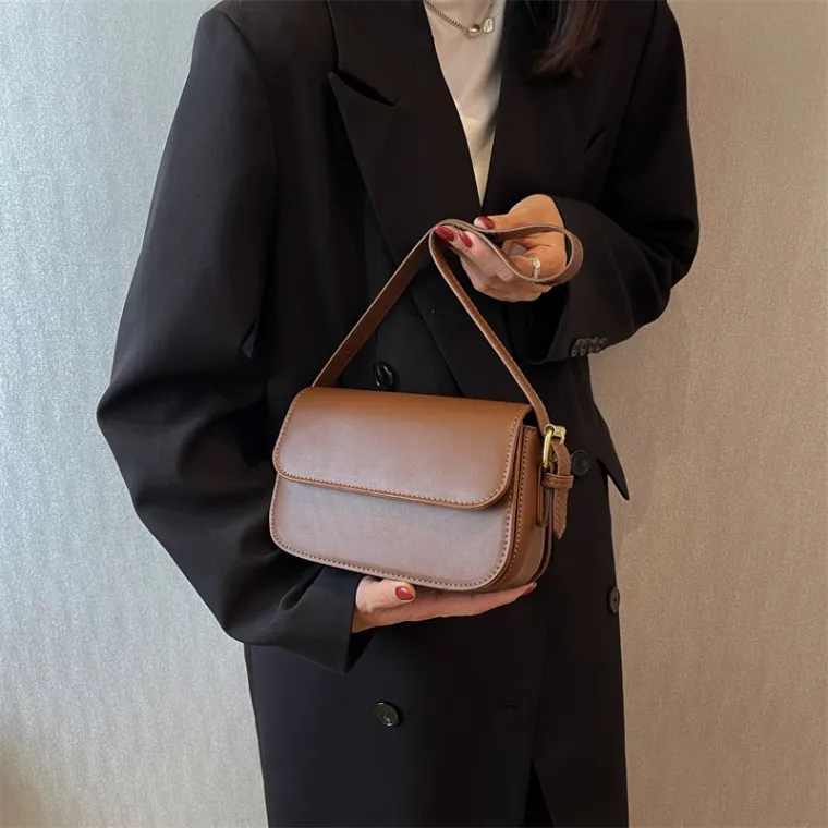 Nonita Lether Mini-Cross & Shoulder Bag 2 Color