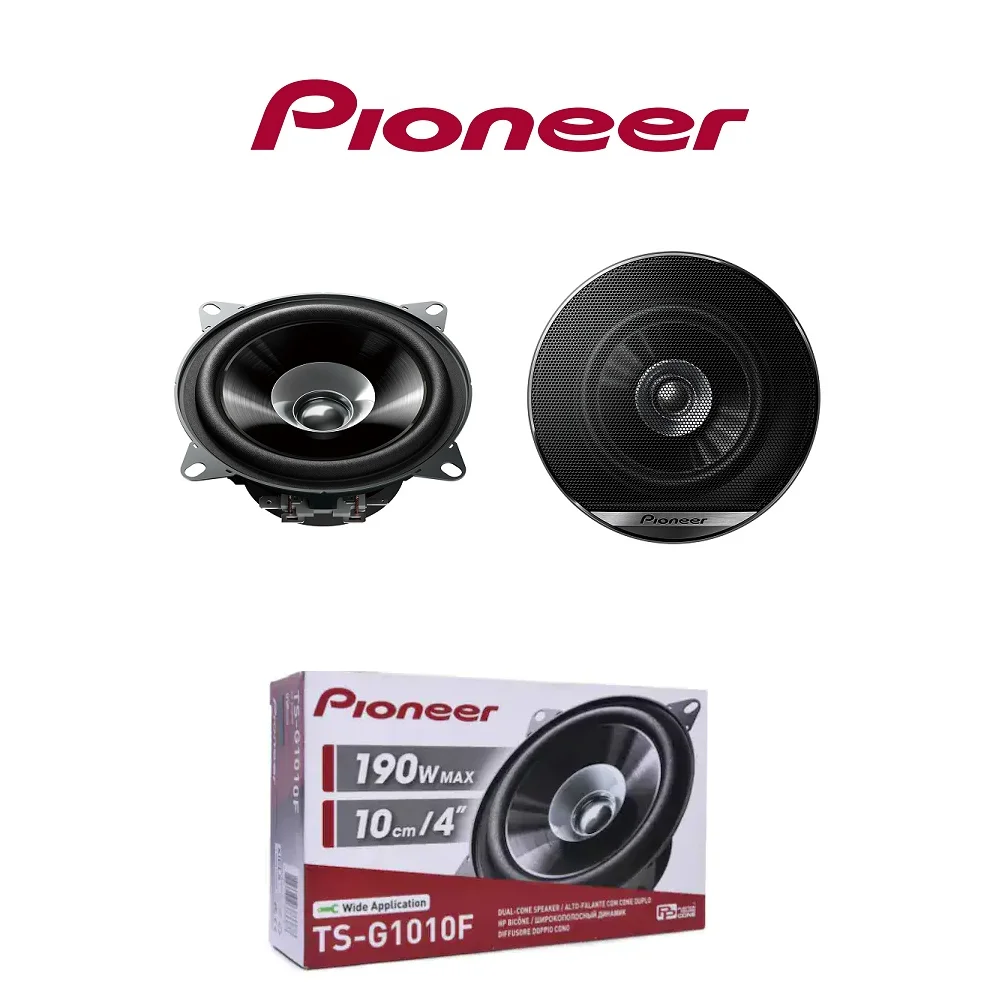 Pioneer TS-G1010F 10cm Dual Cone Speakers 190 W Car Audio Speakers 4 Inch High Audio Sound Speaker for Modified Audi System