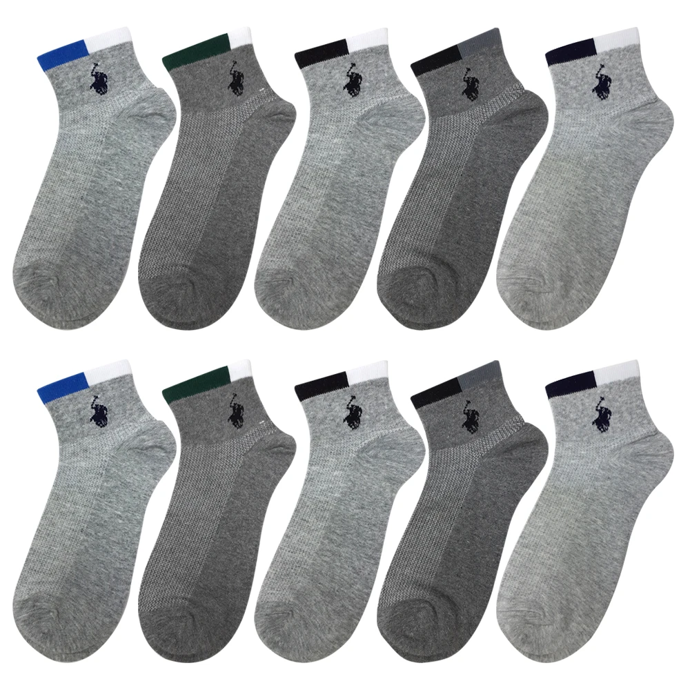 Beverly Hills Polo Club Men's Top Logo Ultra Mini Mesh Socks, Sock Set, Men's Socks, 10 Pairs