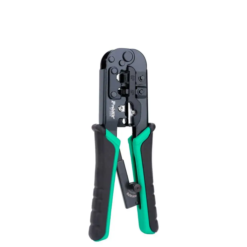 Pro'sKit CP-376TR 4P/6P/8P Telecom Crimping Tool (190mm)Accurate Practical Comfortable Convenient