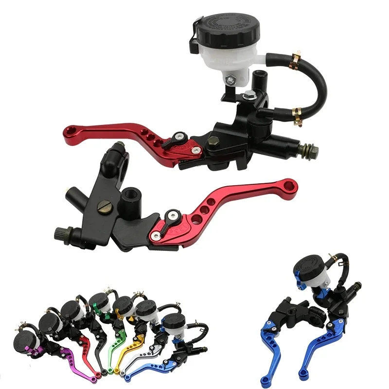 AliExpress NONE Motorcyle Universal 7/8" 22mm CNC Aluminum Brake Clutch Pump Lever Hydraulic Master Cylinder for 250cc-500cc Dirt Pit Bike parts