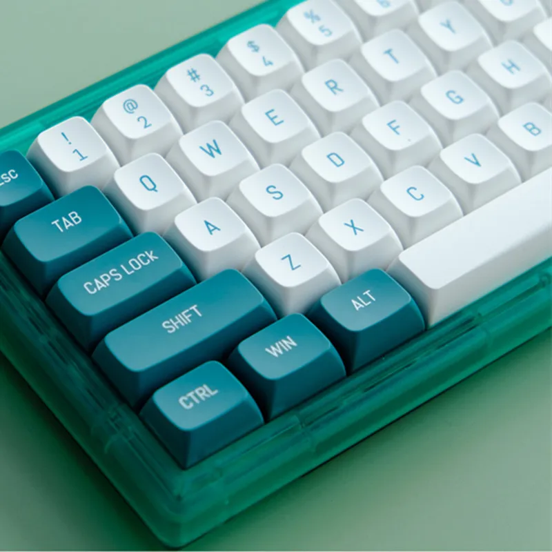 Semelhante cereja duplo tiro 149 teclas pbt cor dupla injeção keycaps para mx switch teclado mecânico 7u barra de espaço iso entrar