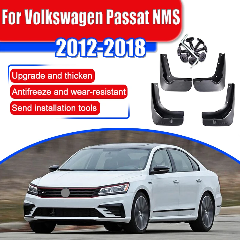 

For Volkswagen VW Passat NMS 2012~2018 Car Accessories Mudguard Mud Flaps Guard Splash Flap Mudguards Fender Front Rear Parts