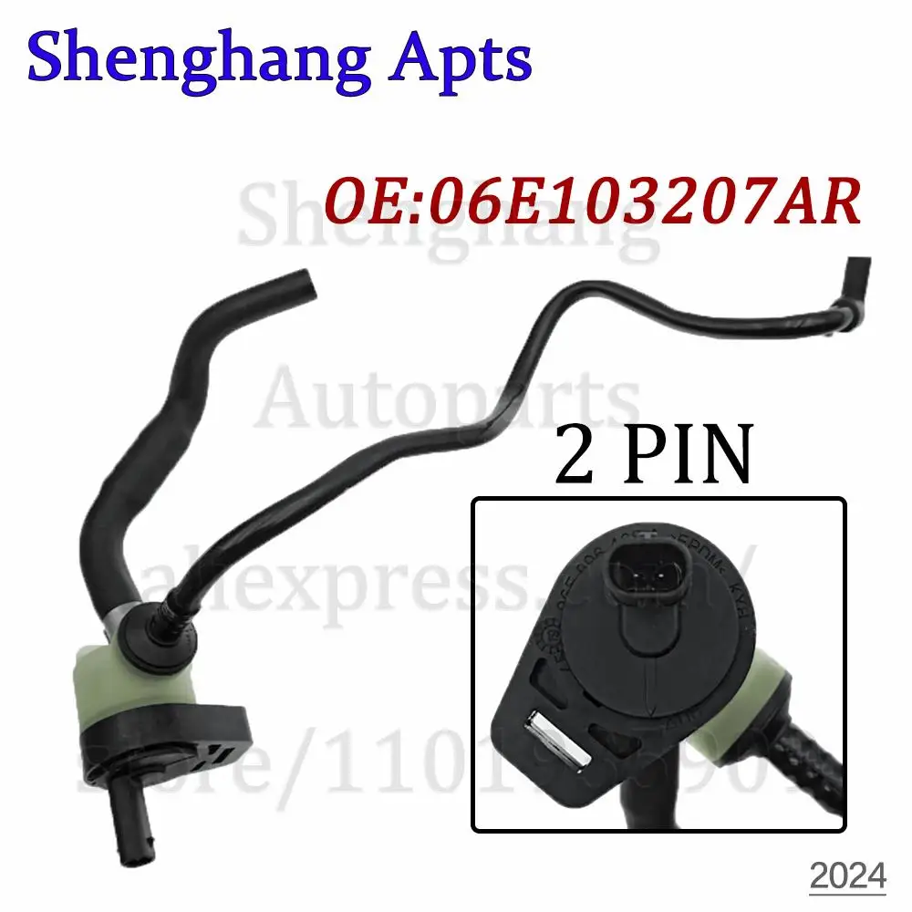 Cylinder Head Cover Crankcase Breather Hose 06E103207AR,06E103207AE,06E103207AJ For Audi A4 A5 A6 A7 A8 Q7 S4 S5 S6 S8 Phideon