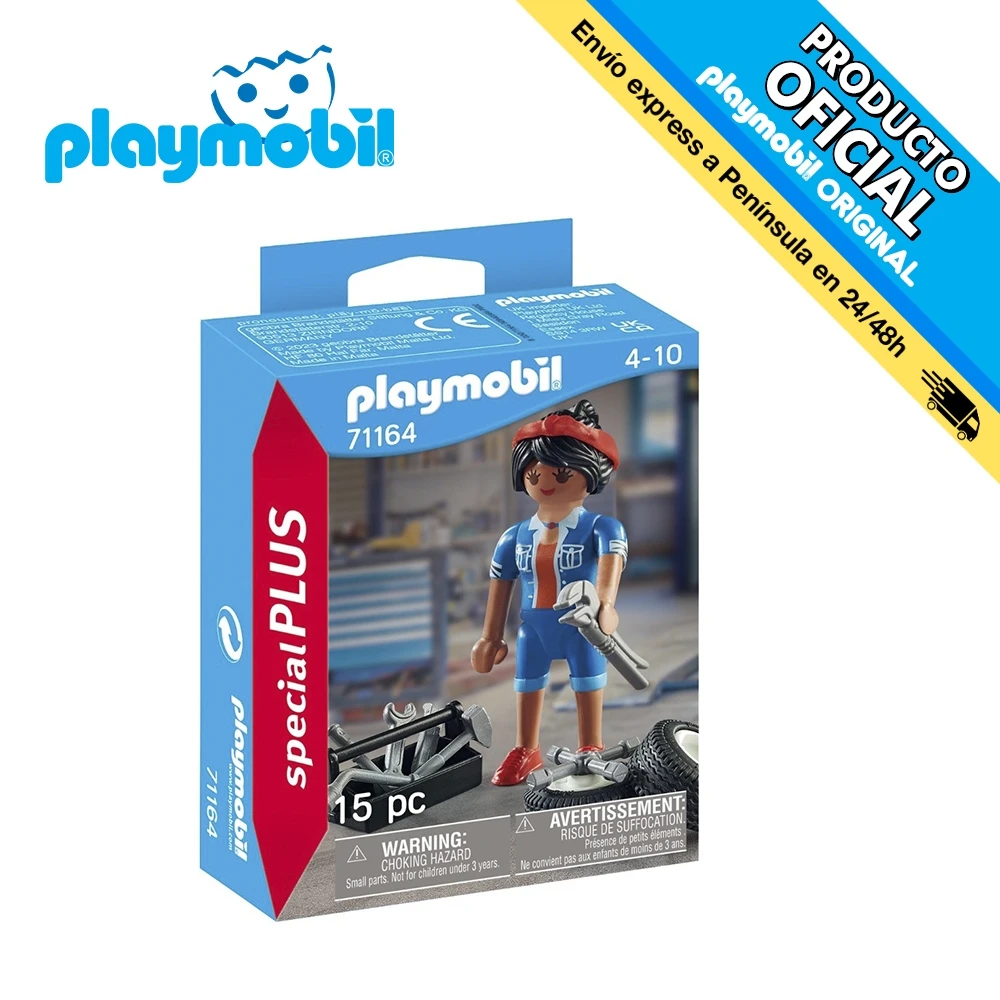 Playmobil mechanical, 71164, original, clicks, gift, child, girl, toy, collection, shop, with box, official product, man, woman