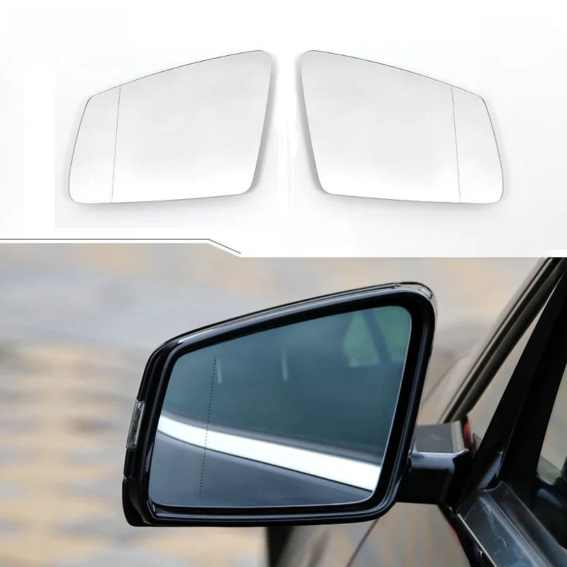 Rétroviseur de porte chauffant côté gauche et droit, pour Benz classe S C E W212 W204, verre de vue arrière, accessoires de voiture, Kit de carrosserie, pièces