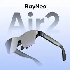 نظارات TCL RayNeo Air 2 AR مقاس 201 بوصة شاشة عرض OLED صغيرة 120 هرتز معدل تحديث ثلاثي الأبعاد HD نظارات AR للسينما الخاصة VS XREAL Air 2L