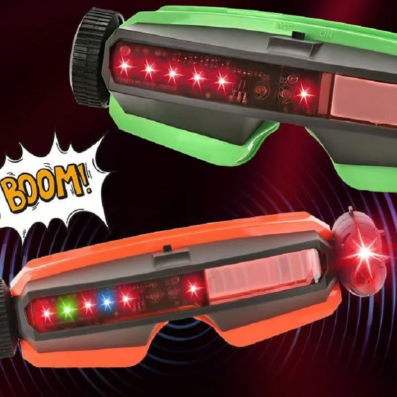 مجموعة قناع المعركة بالليزر الآمن في الهواء الطلق لعبة حفلات المبارزة بالأشعة تحت الحمراء مع نظارات إلكترونية 2 لاعب لعبة تفاعلية للأطفال والكبار