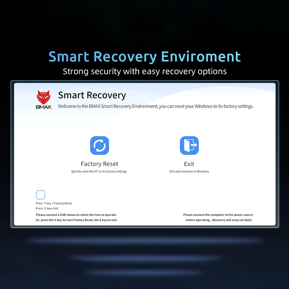BMAX B4 Turbo Twin Lake N150 Mini PC con DDR4 SATA SSD Dual Band Wi-Fi BT 5.0 Windows 11 Computer portatile multi-scenario