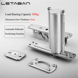 300kg/500kg Floor Hinge Invisible Hinge Automatic Rebound Positioning Door Closer Rotating Offset Door Hardware Accessories