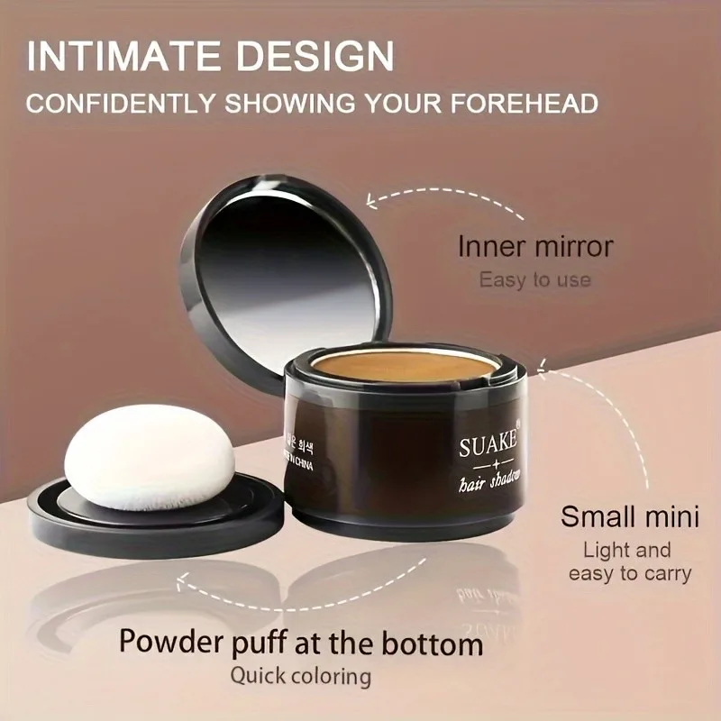 Hairline Shadow Powder Waterproof Hairline Powder Filler for a Natural Look