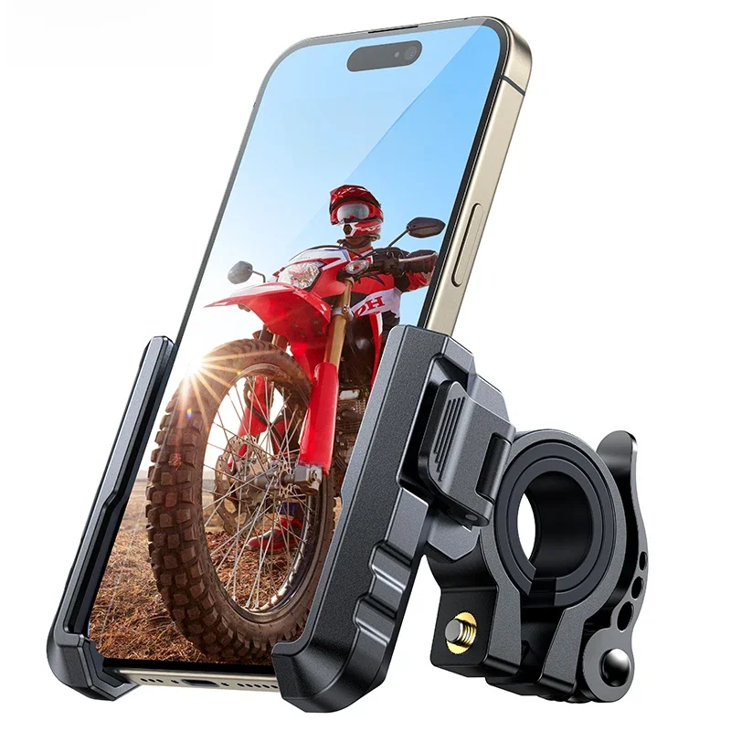 AliExpress Joyroom Bike Phone Mount Holder Motorcycle Phone Mount for Electric Scooter Mountain Dirt Bike 360° Rotate For 4.7-7.0” Phones