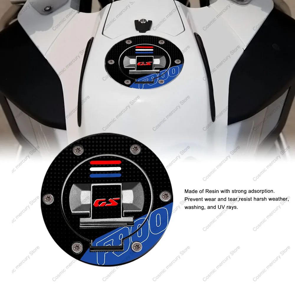 Kit de pegatinas de almohadilla de tanque de motocicleta, pegatina 3D protectora de resina, impermeable, accesorios para BMW F900GS F 900 GS