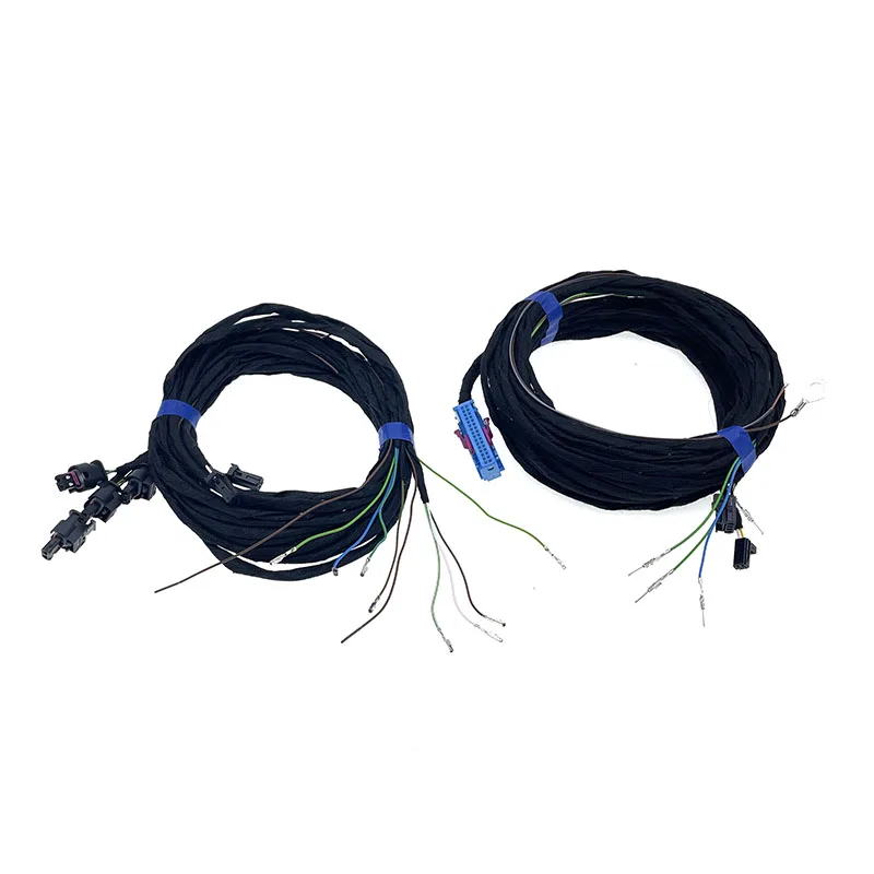 دخول بدون مفتاح نظام كيسي كابل تسخير بدء إيقاف نظام تسخير سلك كابل ل A4 B8 Q5 #1