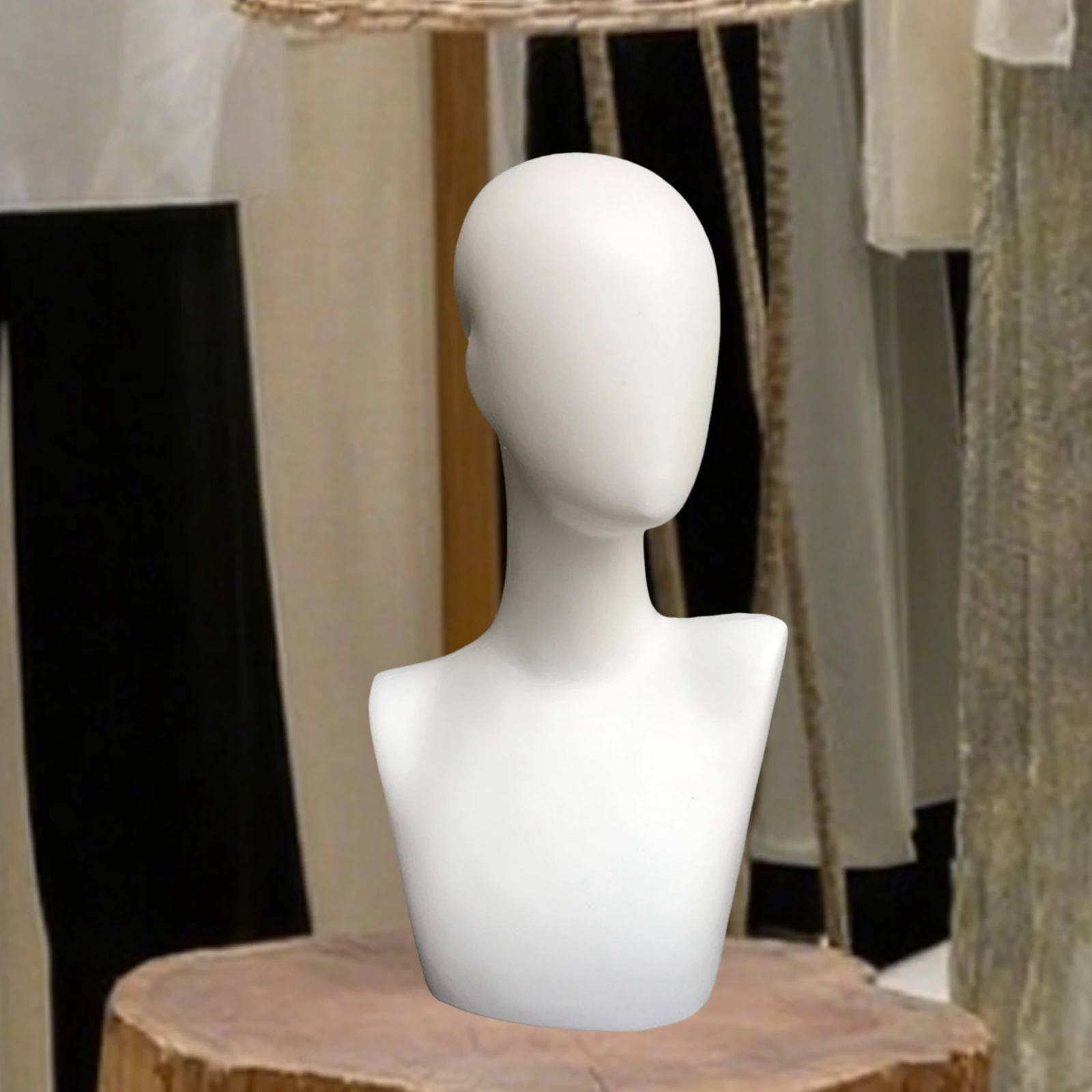 

Голова манекена, стеллаж для хранения, профессиональная многофункциональная художественная декоративная модель для шарфов, гарнитура, шляпа, головной убор, очки