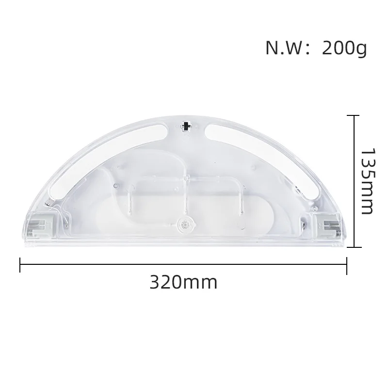 Kain Pel Tangki Air Cadangan untuk Xiaomi Dreame D9 Max D9 Pro Bot L10 Pro Troaver Robot LDS Pengganti Pencari Vakum