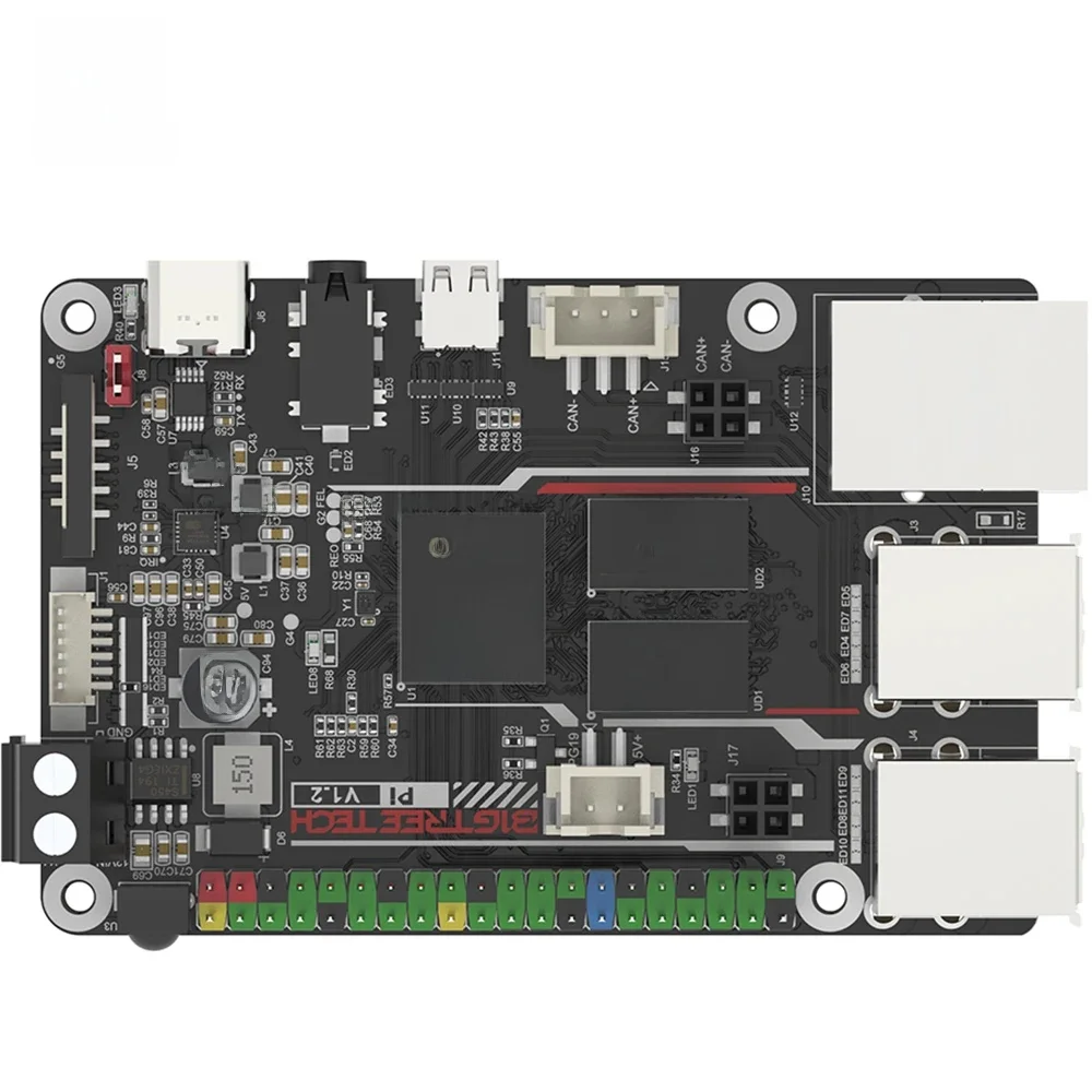 BIGTREETECH BTT PI V1.2 Board 64 Bit Quad Core Cortex-A53 ARM VS Raspberry PI Orange PI PI4B+CB1 Upgrade For Klipper 3D Printer — zdjęcie 2
