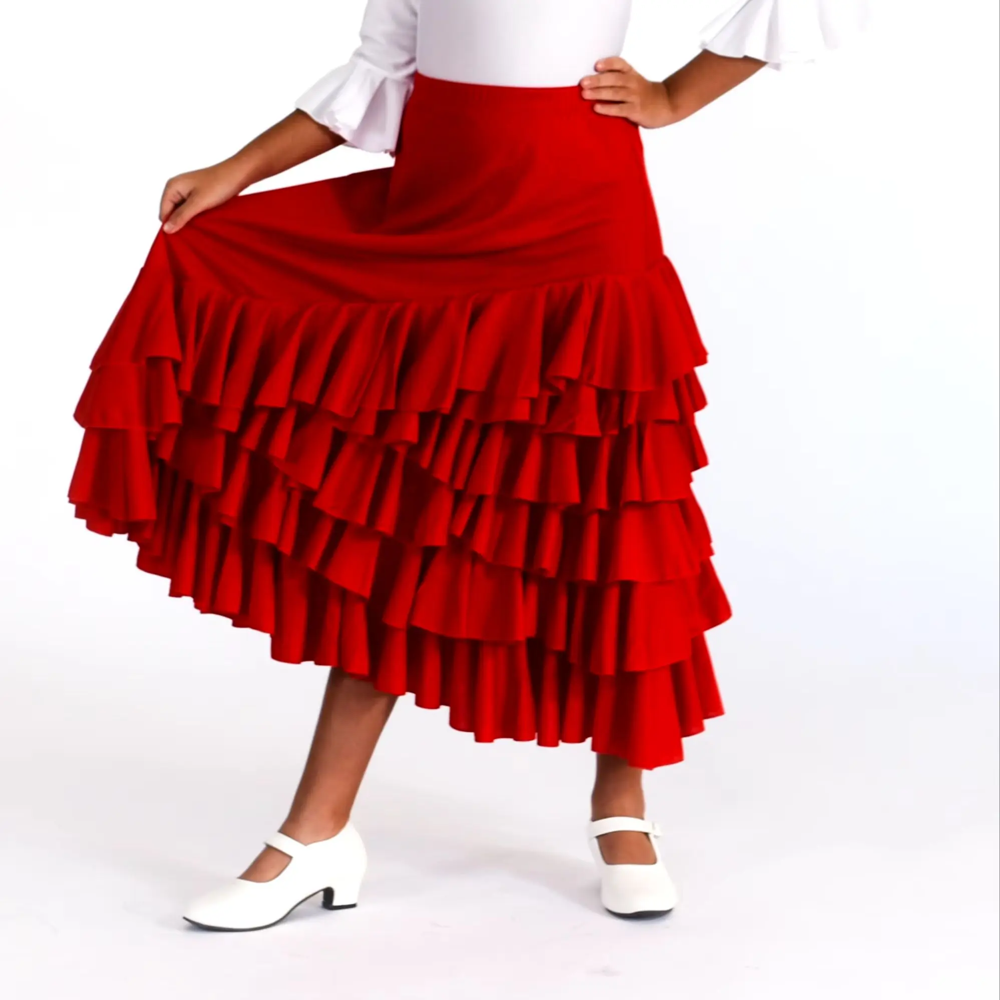 Ruffles ile Dans Edebilirsin: 6 Ruffles Profesyonel Kız Flamenco Etek Rehberi