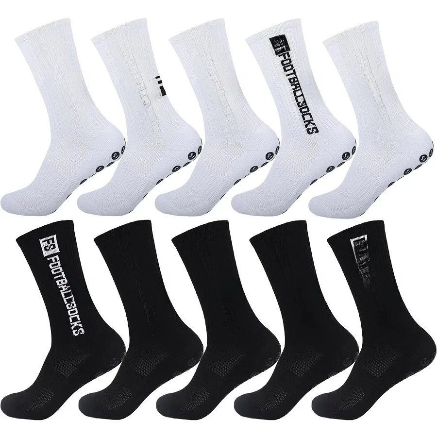 AliExpress NONE 10Pairs Men Women Non Slip Grip Socks Tailored for Soccer Cycling Hiking Shockproof and Elastic