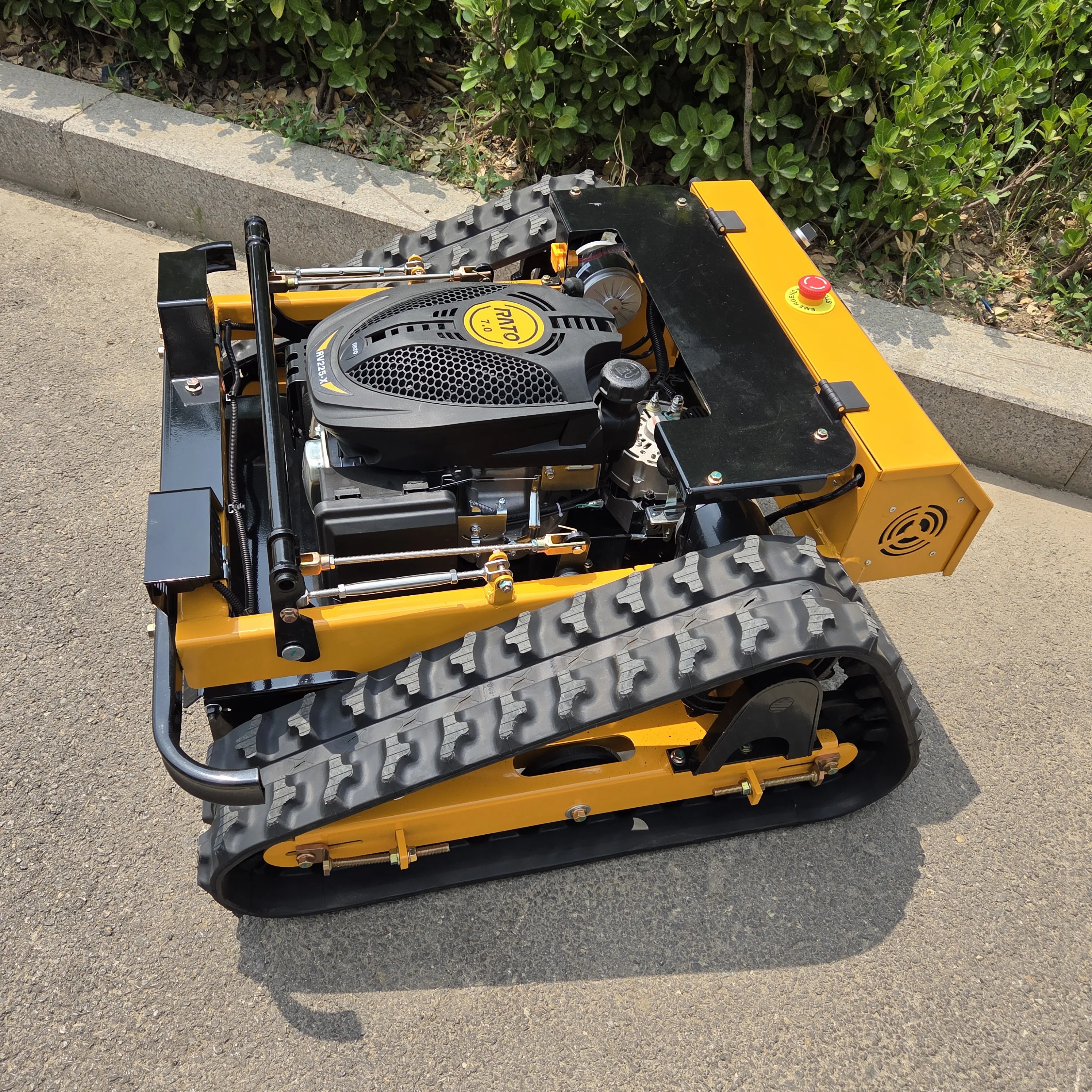 인기 판매 지능형 로봇 정밀 트리밍 저소음 모바일 제어 친환경 디자인 원격 제어 잔디 깎는 기계