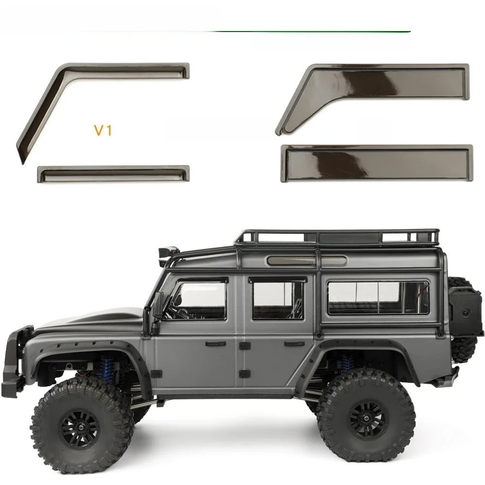 RCDream 1/8 Maßstab Fenster-Wetterschutz Visier Windabweiser Regenschutz für MJX H8H Defender RC Crawler Truck Upgrade-Teile