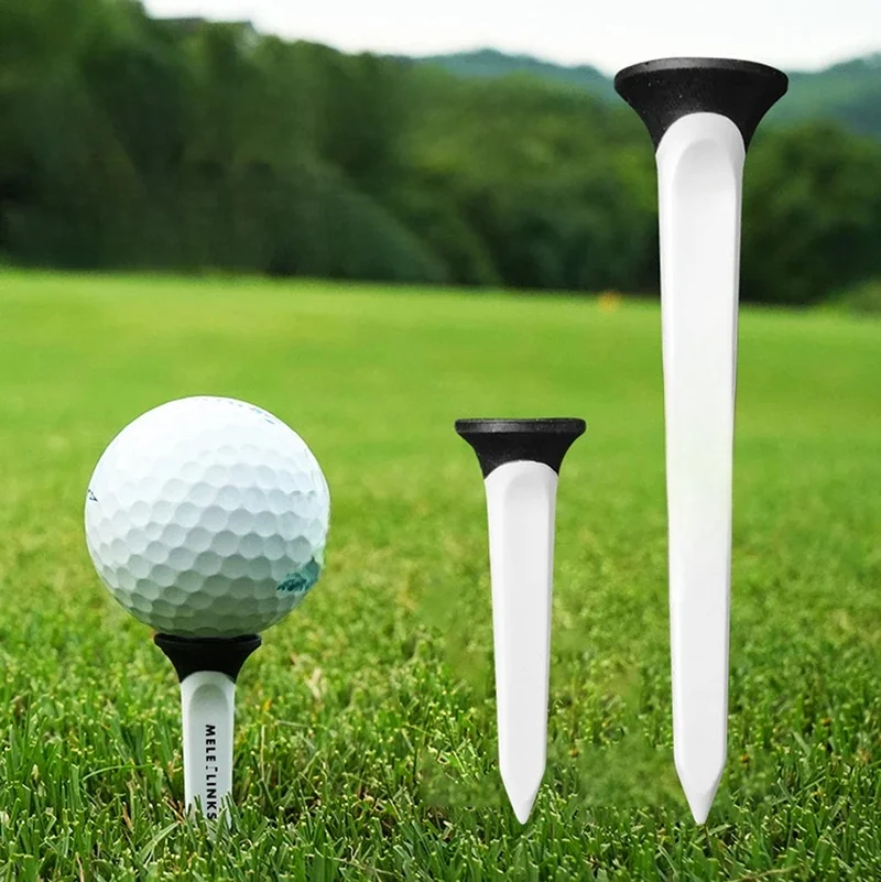 12 sztuk / pudełko Trwałe plastikowe koszulki golfowe zaprojektowane z myślą o zwiększeniu odległości strzału golfowego i przetestowane z myślą o redukcji obrotu piłki — zdjęcie 2
