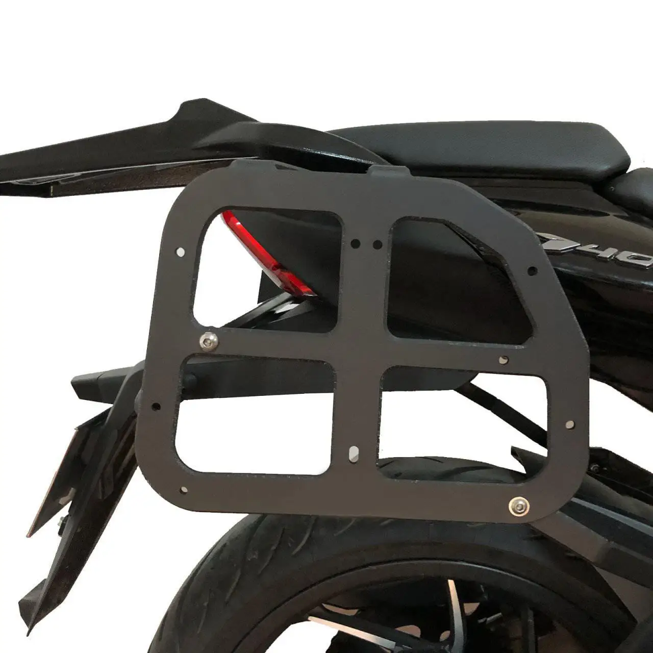 For Dominar 400 Dominar Aluminum Saddlebag Luggage Carrier Motorcycle Saddlebag Support Bracket Side Mount Pannier Racks Side