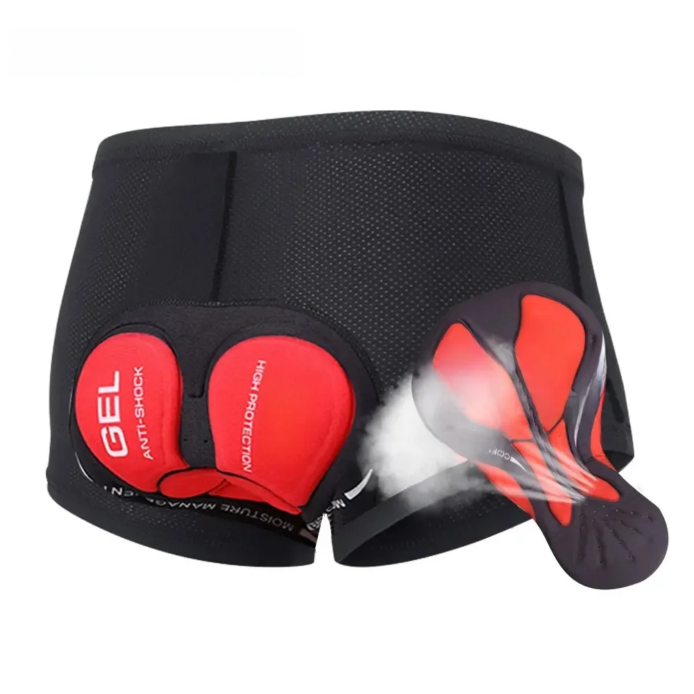 AliExpress NONE NEWBOLER Breathable Cycling Underwear Cycling Shorts  5D Gel Pad Shockproof Bicycle Underpant MTB Road Bike Underwear Man Shorts