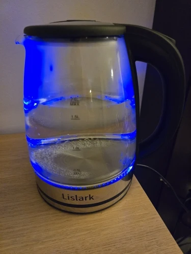 2L Larger Capacity Electric Kettle 220V Glass Tea Kettle Home Kitchen Water Heater EU/UK Plug Water Boiler photo review