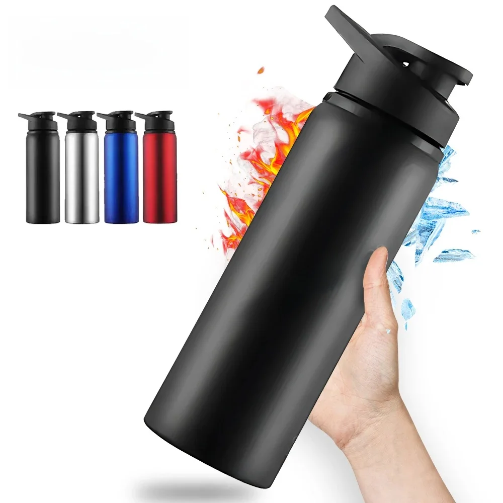 AliExpress NONE Metal Portable Water Bottle Leakproof Reusable Outdoor Sports Cup for Cycling Hiking Gym Halloween Gift Christmas Gift Travel