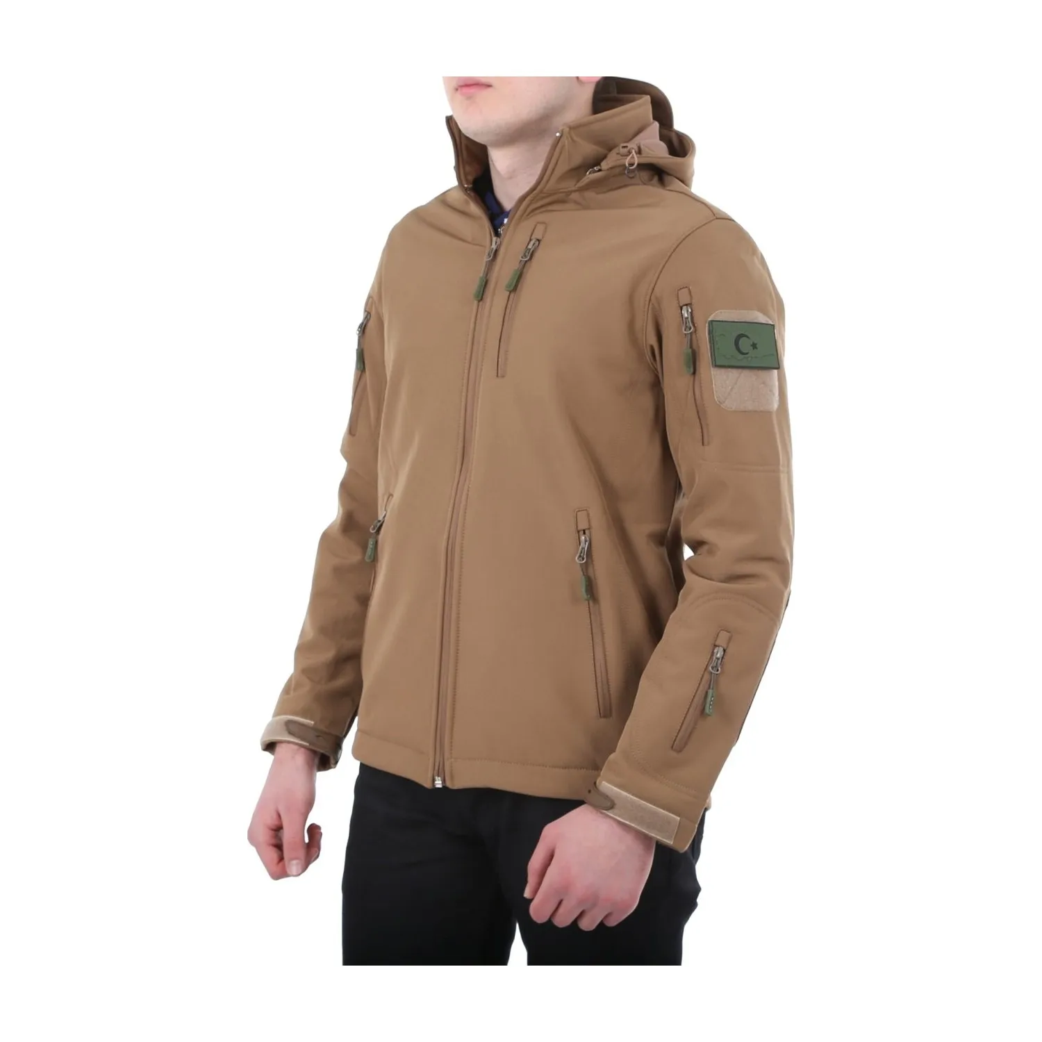 Vogel Military Tactical Softshell Coats Mustard Desert Color Coats