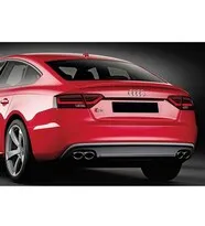 For Audi A5 B8 4 Door S5 Style Spoiler Compatible  2009-2014 Sporty Look Racer Extension Tires Side Skirts Diffuser Wings