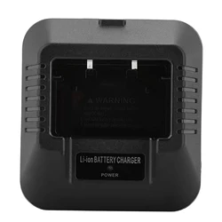 Original Li-ion Battery Charger for Baofeng UV-5R/UV5RE/UV5RA Walkie Talkie Replacement Radio Battery Pack & Fast Charging Dock
