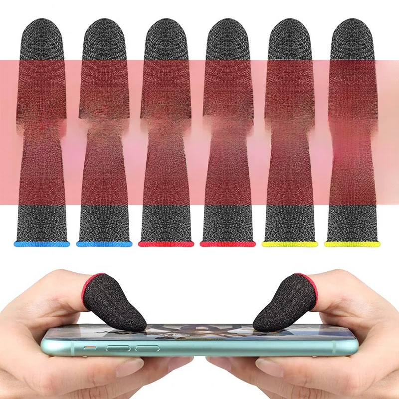 20 par Gaming Finger Sleeve Oddychające opuszki palców do gier PUBG Anti-Sweat Touch Screen Finger Cots Cover Sensitive Touch Glove — zdjęcie produktu 7