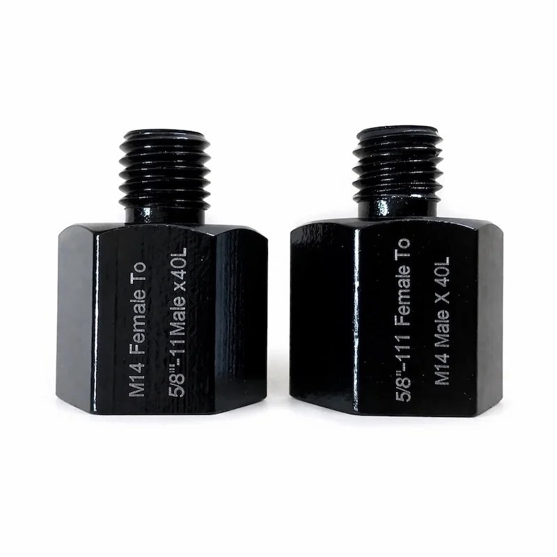 MONKEY KING M14 5/8-11 Thread Adapter with Water Hole for Grinder Wet Polisher Diamond Tools