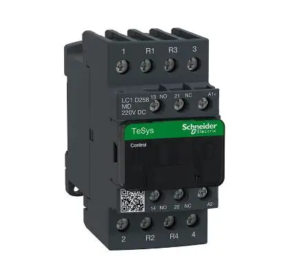 The elevator LC1D258MD TeSys Deca contactor - 4P(2 NO + 2 NC) - AC-1 - = 440 V 40 A - 220 V DC coil