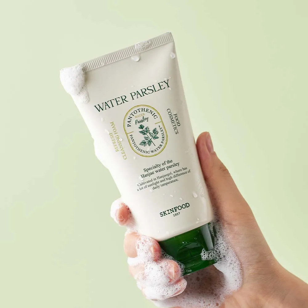 [Skin Food] Pantothenic Water Parsley Rerefresh Cleansing Foam