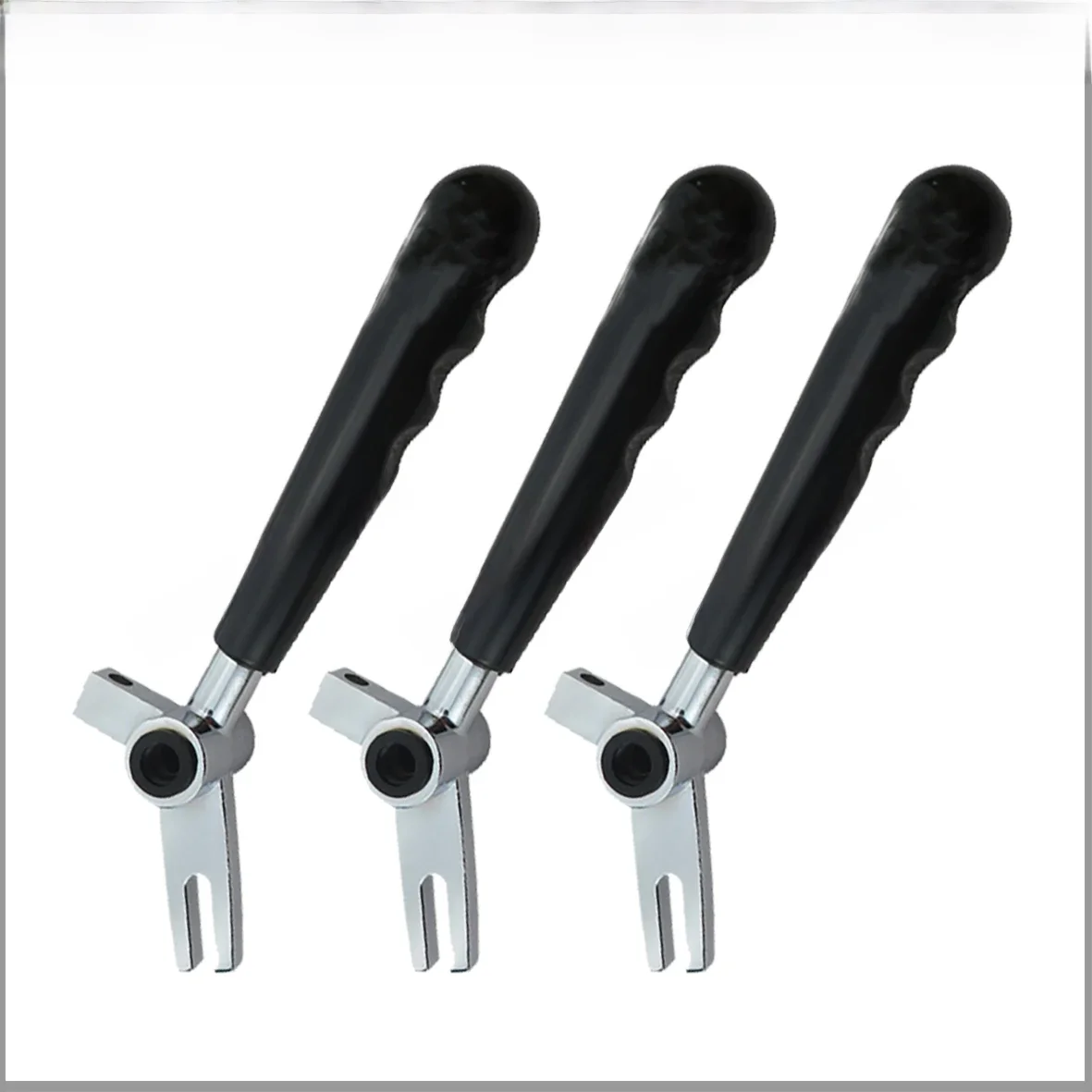 3 leviers à main droits poignées de couleur noire pour pièces de Machines à crème glacée Vevor Soft Serve