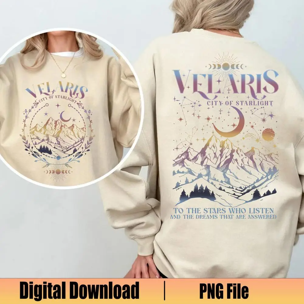 Women Cotton T Shirt City Of Starlight Shirt To The Stars Who Listen Tee Starry Mountain Shirt Short Sleeve Fashion Crop Tops