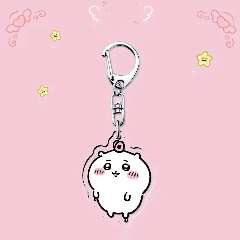 jiyi Acrylic Keychain Peripheral Magic Is Coming Series Cute Hachiware Usagi Cartoon Keychain Cute Pendant Kids Gift