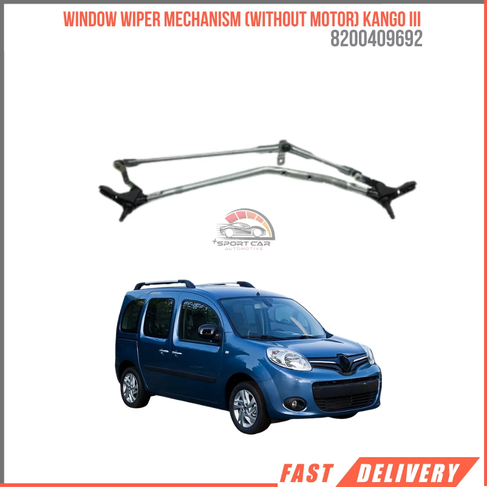 

FOR WINDOW WIPER MECHANISM (WITHOUT MOTOR) KANGO III 8200409692 AFFORDABLE CAR PARTS HIGH QUALITY CAR PARTS FAST SHIPPING