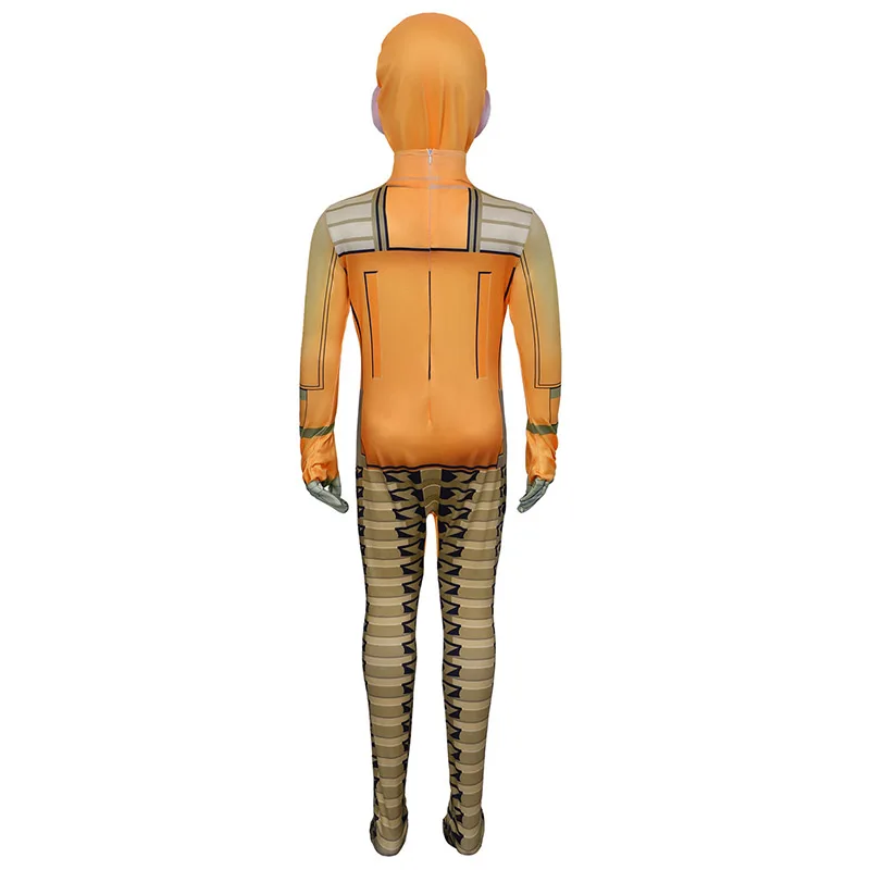 2026 Adult Boys Movie Toy Alien Waste Allocation Load Lifter Robot Halloween Fancy Dress Up Bodysuit Kids Orange Wall-E Costume view 6