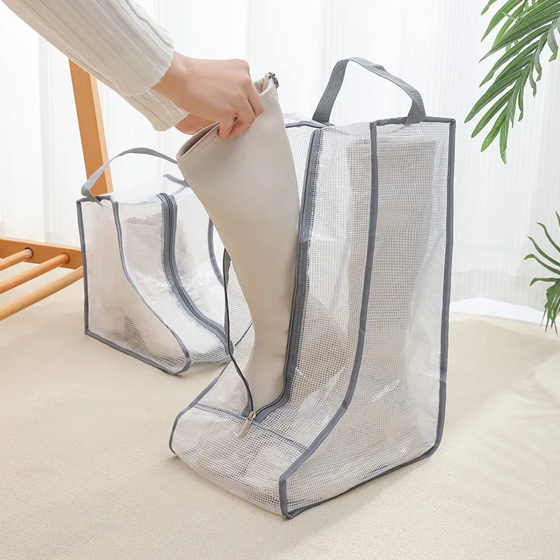 New Fashion Portable High Heel Shoes Storage Bags Organizer stivali da pioggia da equitazione lunghi copriscarpe da viaggio antipolvere sacchetti