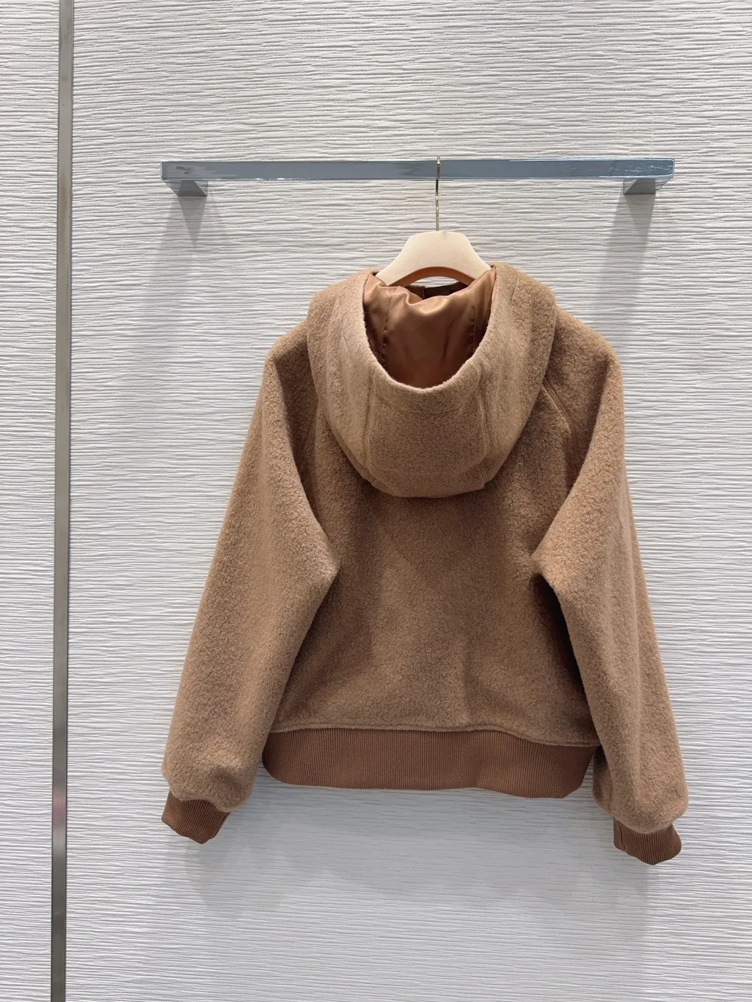 

Early autumn fashion girly style high-quality women's Clothing Clothing loose fleece drawstring hooded zipper cardigan jacket