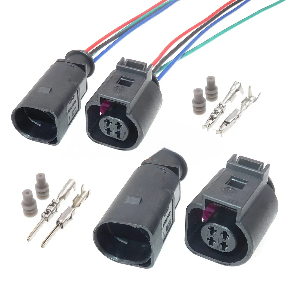 Prise de câble de capteur de température d'eau de lumière de sauna de voiture, fil de prise pour VW 4B0, 973, 812, 4B0, 973, 712, 4 trous, 4B097ino 12, 4B0973812, 1 jeu