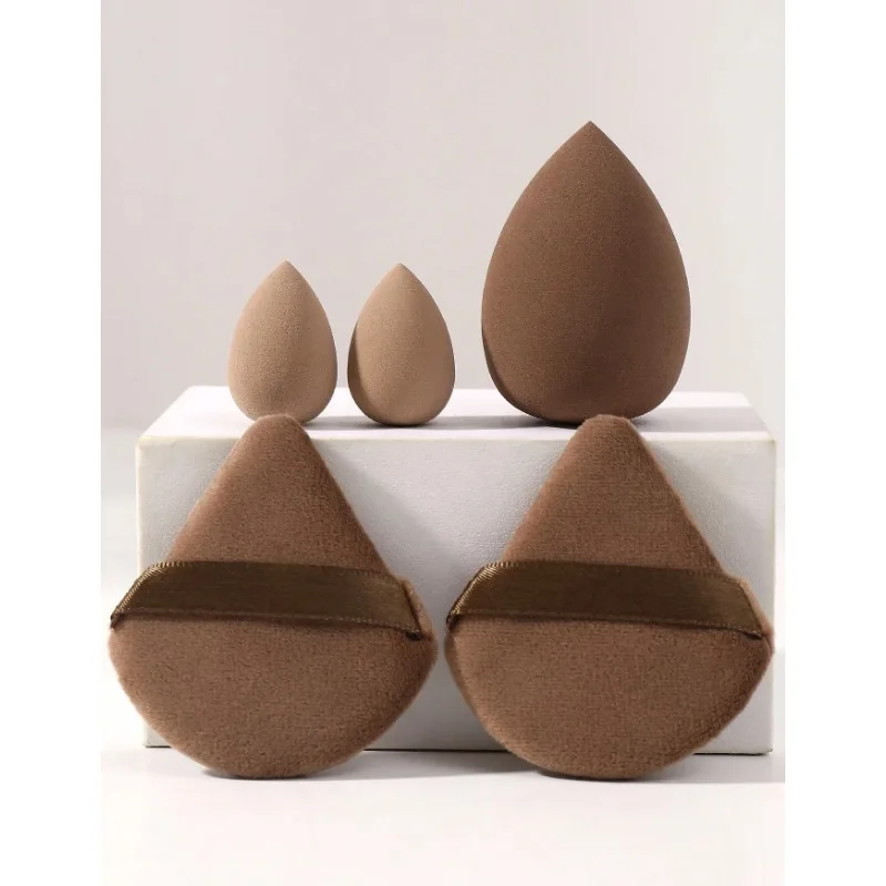 5PCS Makeup Sponge,Suitable for Cream Powder Concealer, Loose Powder makeup applicator Makeup Puff Set
