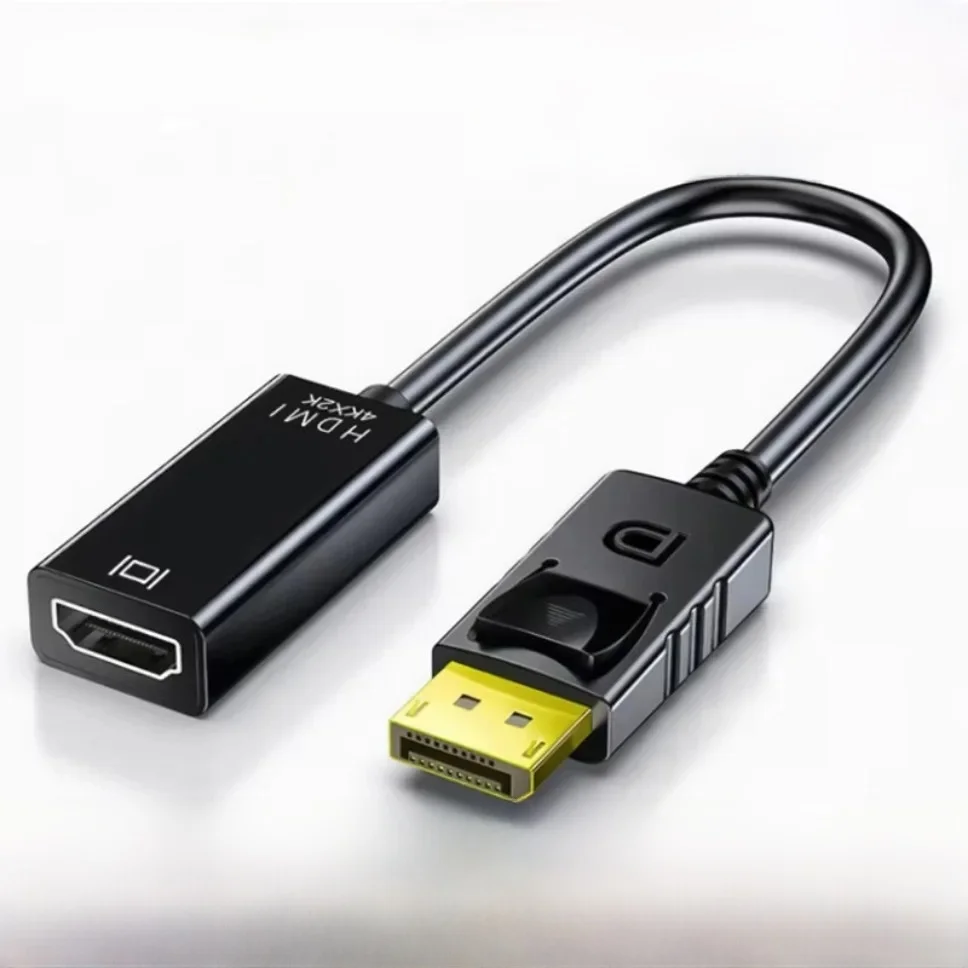 4K DP ZUM HDMI-kompatibel Konverter Kabel DisplayPort Display Port zu HDMI Video Audio Adapter Kabel Für PC HDTV Projektor Laptop