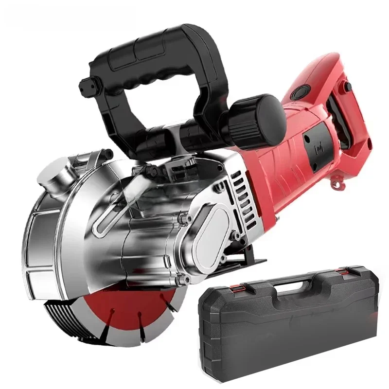 Wall Slotting Machine Electric Concrete Cutting Machine 220V Wall Groove Cutting Machine Dust-free Wall Chaser Machine