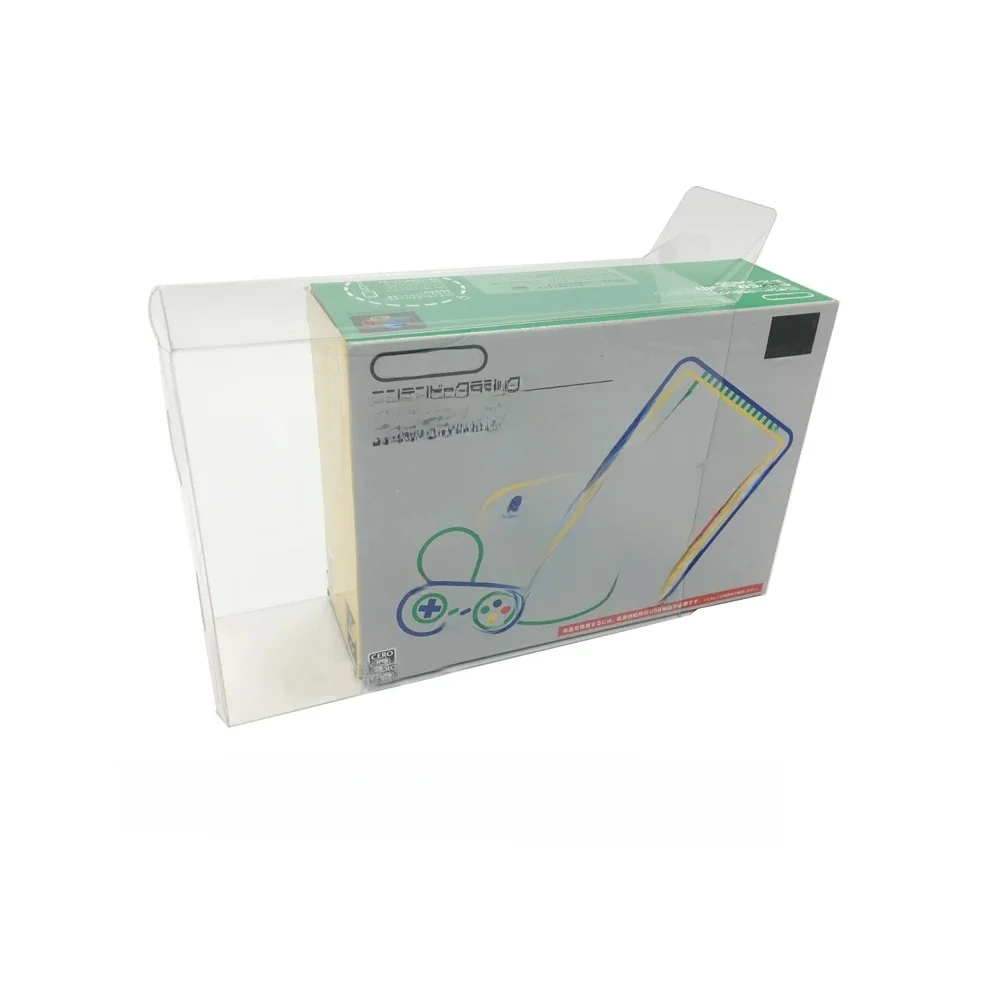 Przezroczyste, przezroczyste pudełko BET do przechowywania kolekcji SFC mini/SNES mini — zdjęcie produktu 3