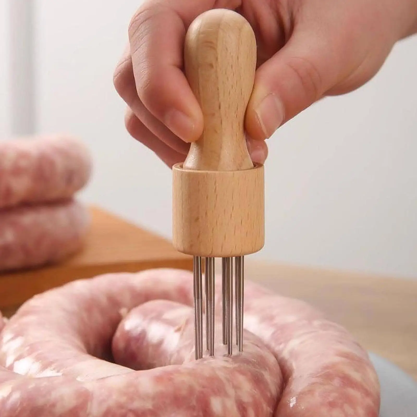 Comfort Grip Sausage Pricker Tool - Stuffing Pricking Device for Easy And Efficient Sausage Making
